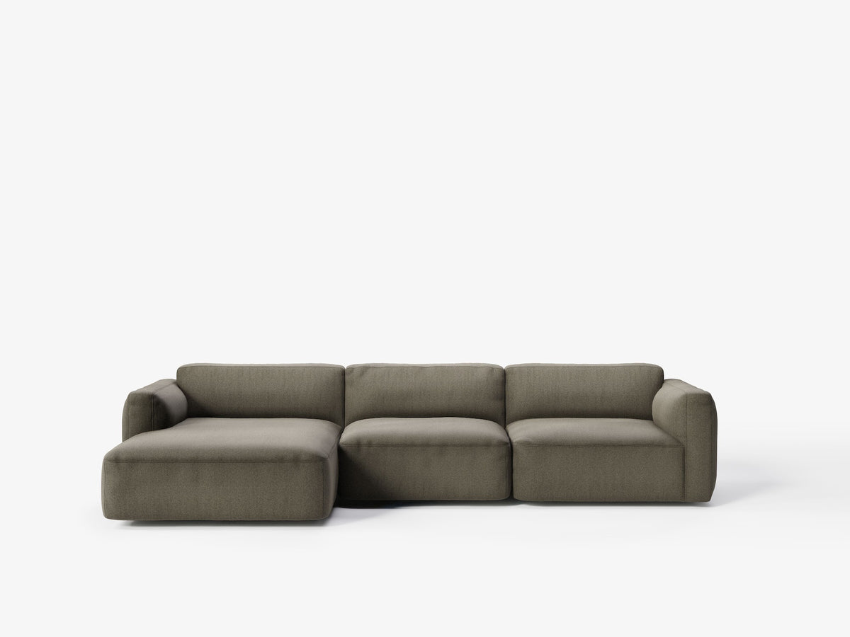 Canapé modulable Develius Mellow Configuration E d&