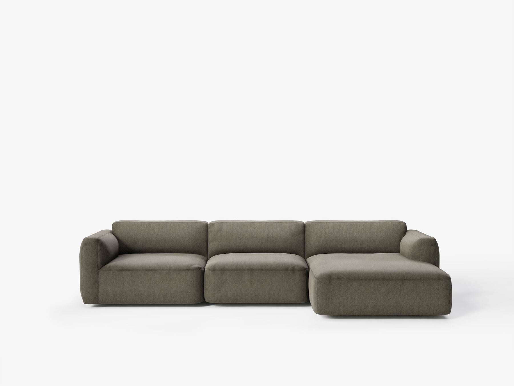 Canapé modulable Develius Mellow Configuration F d'Edward van Vliet - &Tradition-Tissu groupe 2-The Woods Gallery