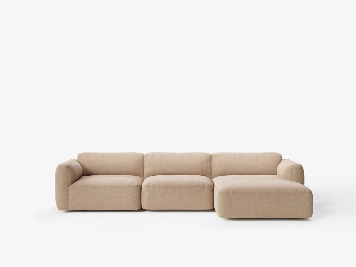 Canapé modulable Develius Mellow Configuration F d&