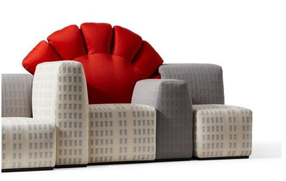 Canapé trois places TRAMONTO A NEW YORK de Gaetano Pesce - Cassina-The Woods Gallery