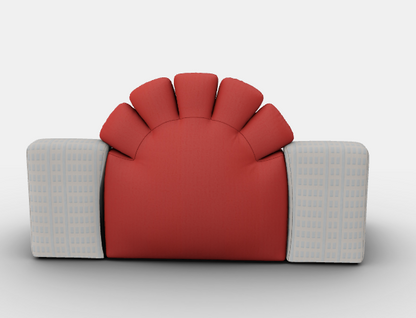 Canapé trois places TRAMONTO A NEW YORK de Gaetano Pesce - Cassina-The Woods Gallery