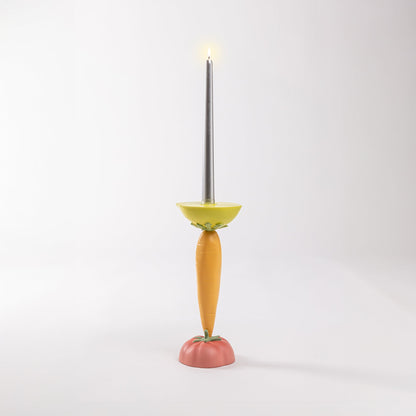 Bougeoir Vitamin Carrot de Marcantonio - Seletti-vue 1-The Woods Gallery
