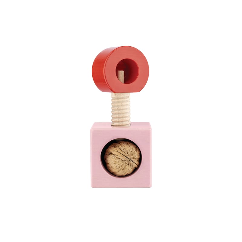 Casse-Noix Twergi par Ettore Sottsass - Alessi-Jaune-The Woods Gallery
