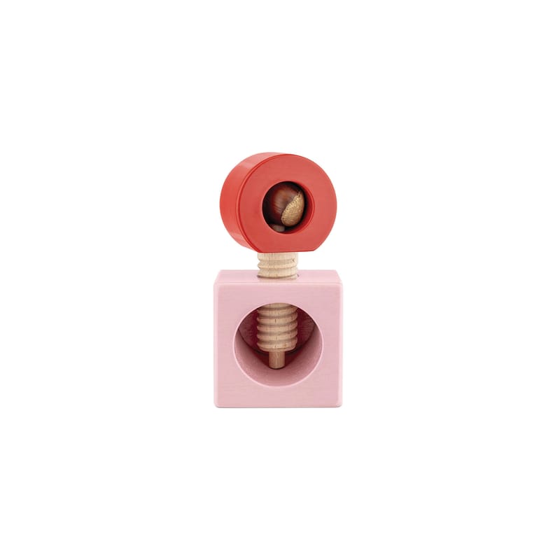 Casse-Noix Twergi par Ettore Sottsass - Alessi-Rose-The Woods Gallery