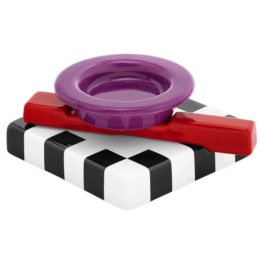 Cendrier Squash Edition Special Violet par Maria Sanchez - Memphis Milano-The Woods Gallery