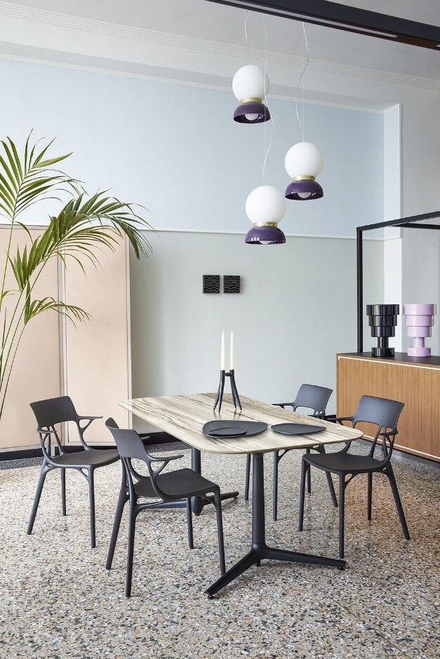Chaise A.I de Philippe Starck - Kartell-Vert-The Woods Gallery