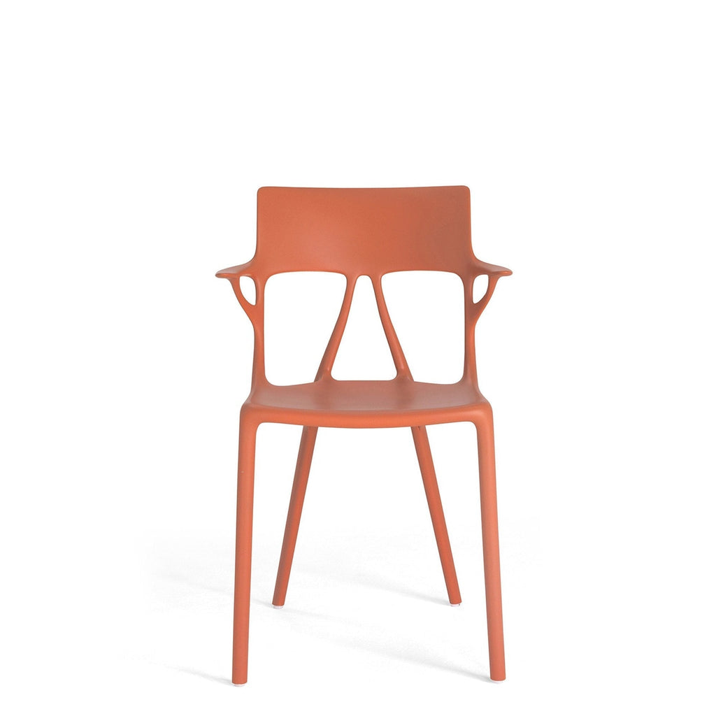 Chaise A.I de Philippe Starck - lot de 2- Kartell-Orange-The Woods Gallery