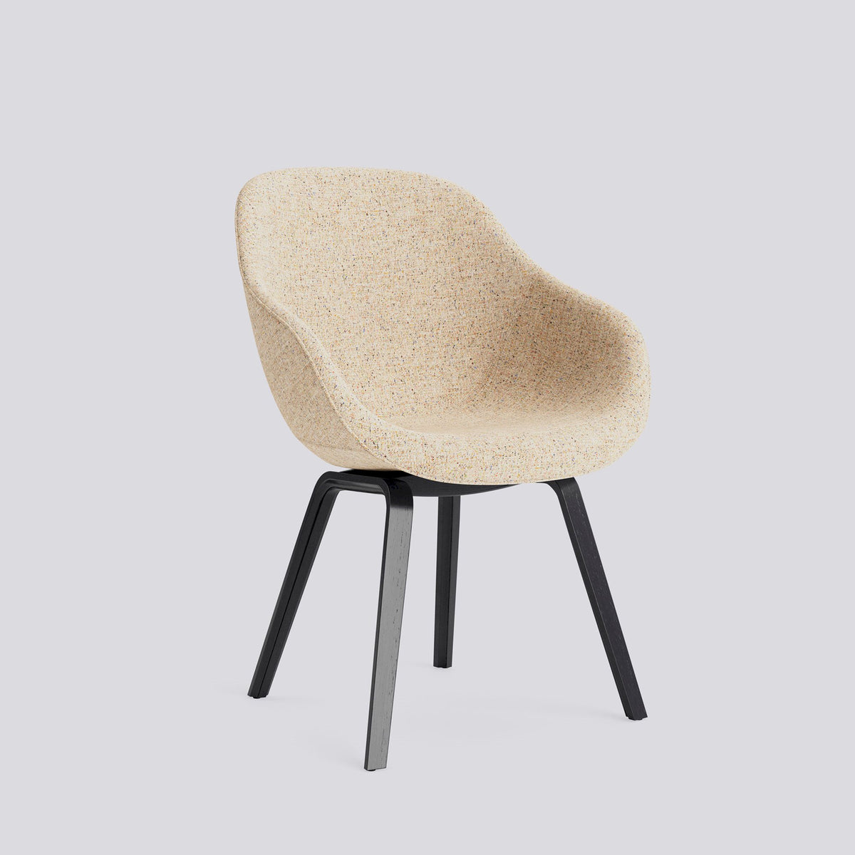 Chaise About A Chair AAC 123 de Hee Welling - Hay-Garnissage intégral Bolgheri LGG60, placage de chêne laqué à l&