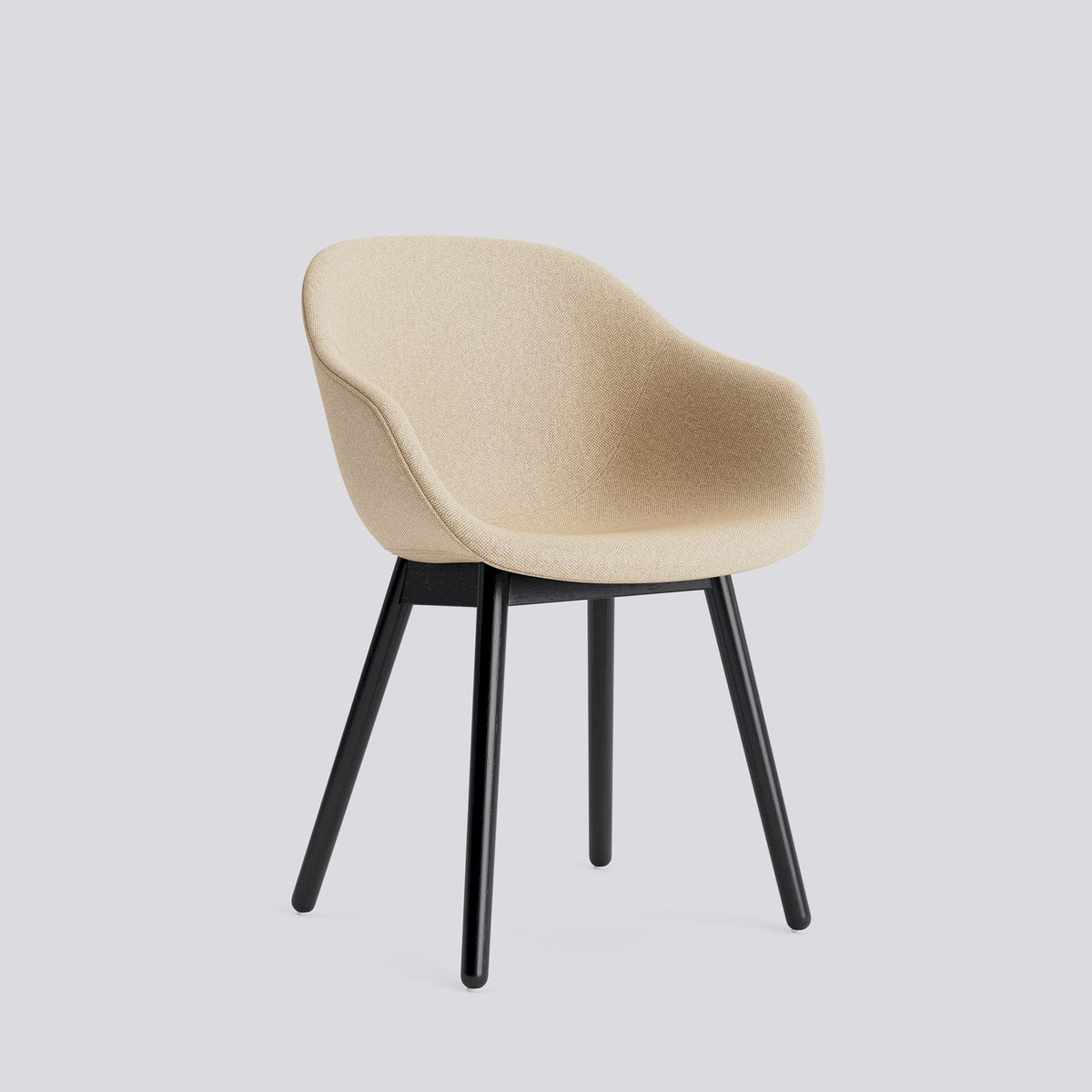 Chaise About A Chair AAC 213 de Hee Welling - Hay-Garnissage intégral Hallingdal 220, chêne massif laqué à l&