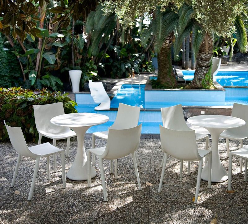 Chaise BO de Philippe Starck - Driade-Blanc-The Woods Gallery