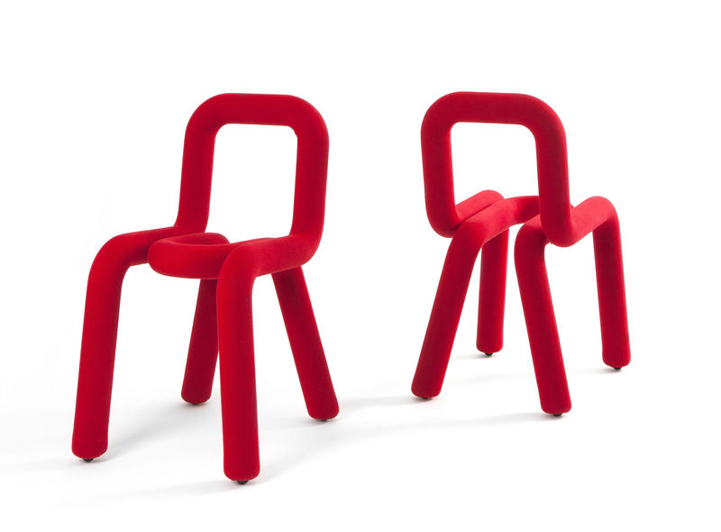Chaise Bold de Big Game - Moustache-Bleu ciel-The Woods Gallery