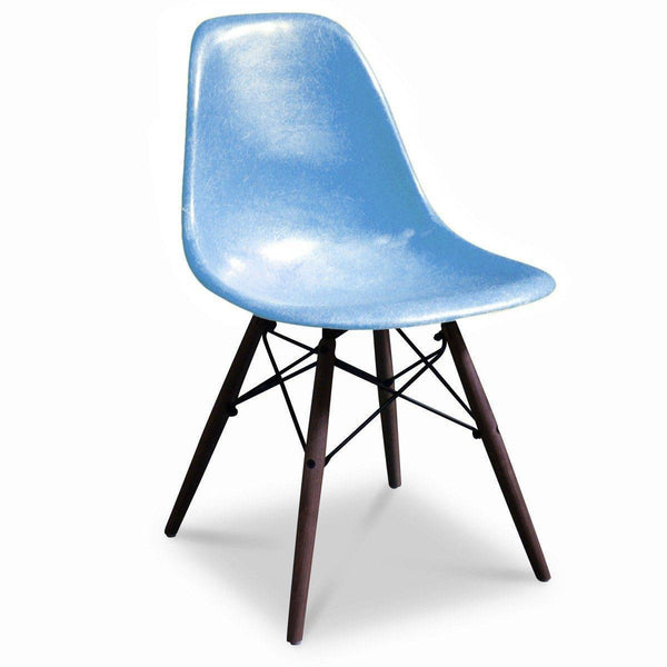 Chaise DSW Baby Blue de Charles & Ray Eames - Herman Miller - Vintage
