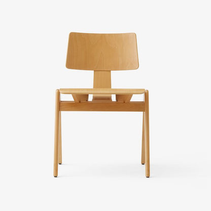 Chaise Daystak RD1 de Robin Day - &amp;Tradition-Hêtre Naturel-The Woods Gallery