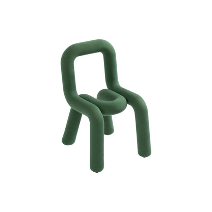 Chaise Enfant Bold Mini de Big Game - Moustache-Vert foncé-The Woods Gallery