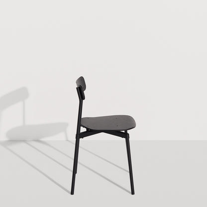 Chaise Fromme Bois de Tom Chung - Petite Friture-Noir-The Woods Gallery