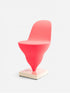 Chaise Gelato Dragonfruit de Jean-Baptiste Fastrez - Moustache-Crème-The Woods Gallery