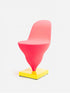 Chaise Gelato Dragonfruit de Jean-Baptiste Fastrez - Moustache-Jaune-The Woods Gallery