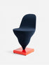 Chaise Gelato Navy de Jean-Baptiste Fastrez - Moustache-Rouge-The Woods Gallery
