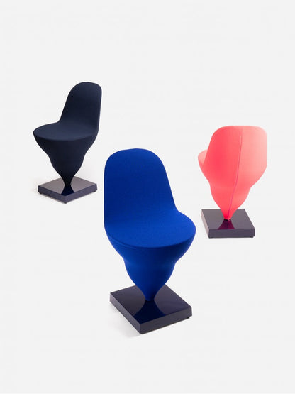 Chaise Gelato de Jean-Baptiste Fastrez - Moustache-Bleu-Crème-The Woods Gallery