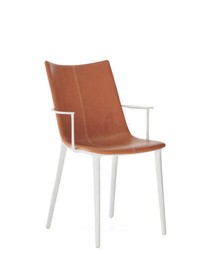 Chaise H.H.H Cuir noir de Philippe Starck - Kartell - modèle d&