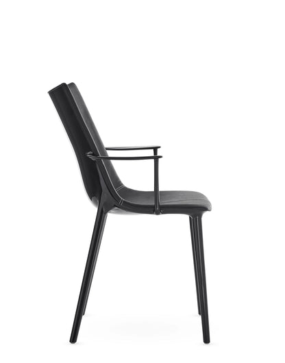 Chaise H.H.H Eco-Friendly Texture de Philippe Starck - Kartell-Noir-The Woods Gallery