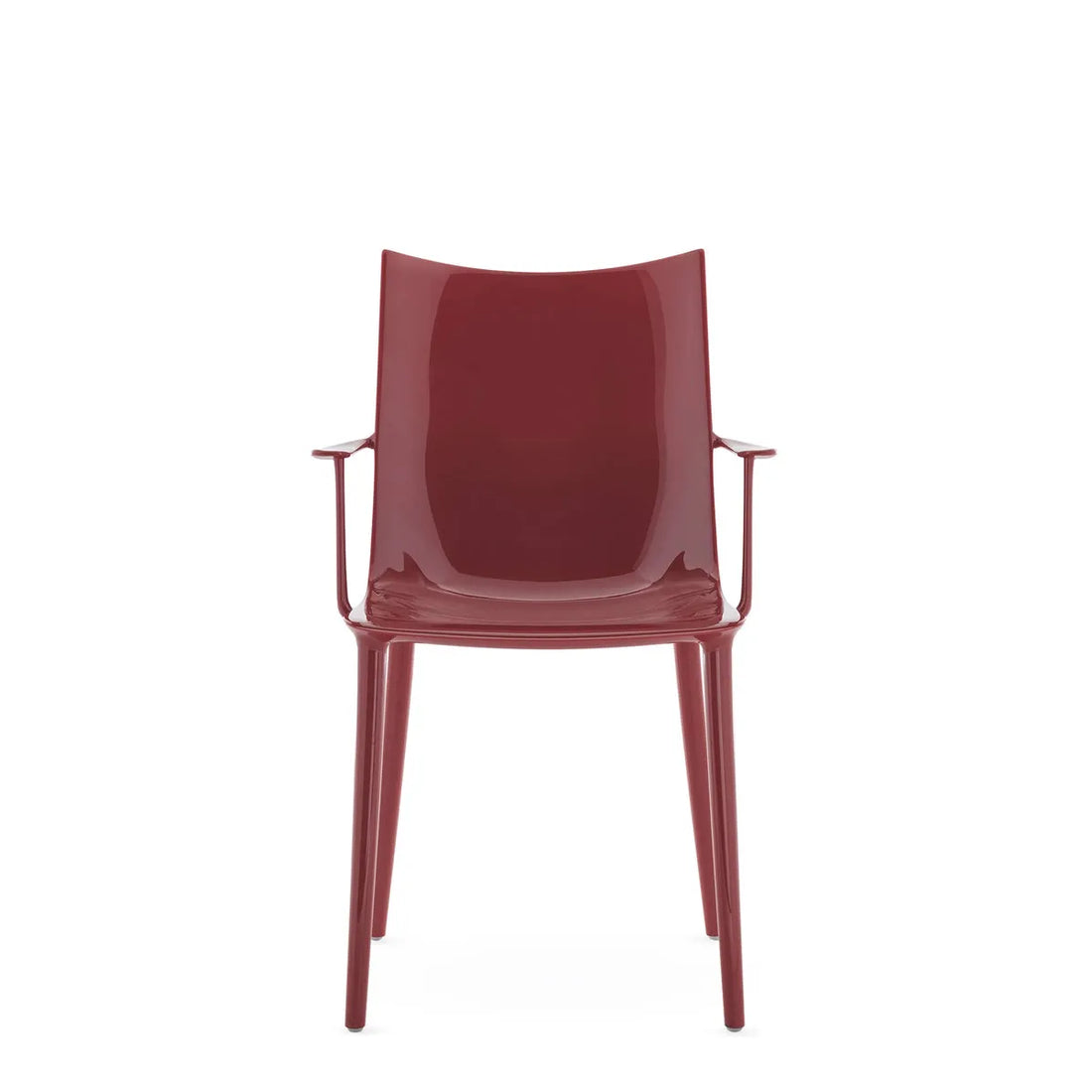 Chaise H.H.H bordeaux de Philippe Starck - Kartell - modèle d&