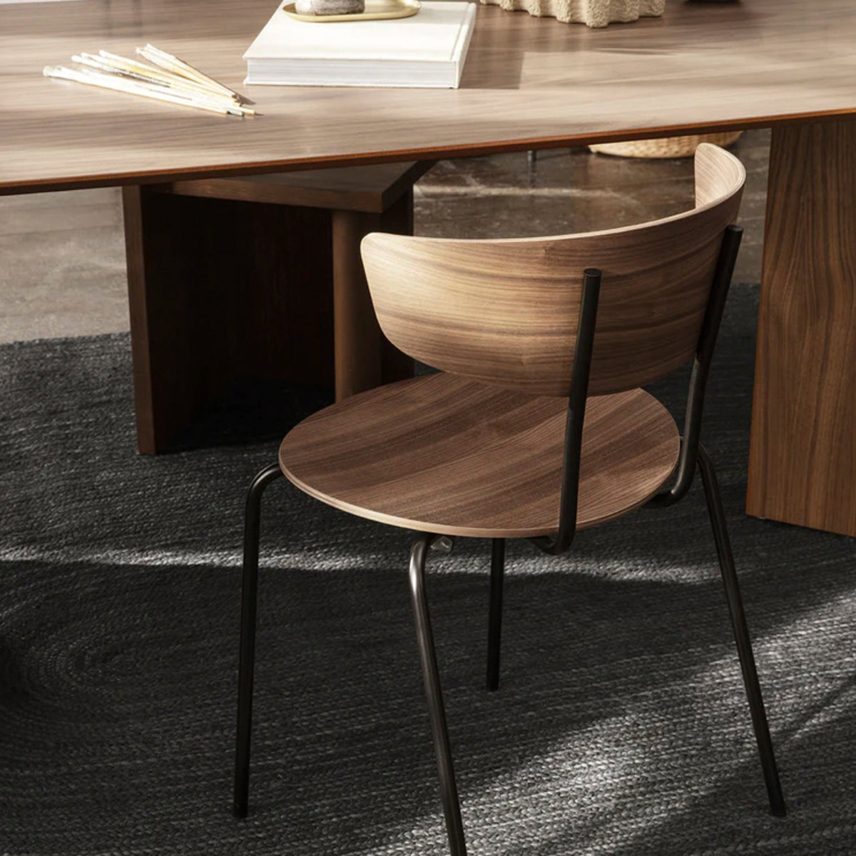 Chaise Herman - Ferm Living-Noyer-The Woods Gallery