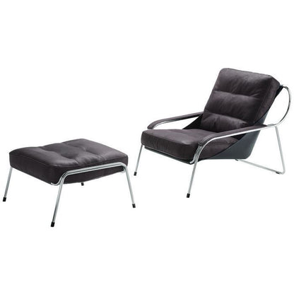 Chaise Longue Maggiolina par Marco Zanuso - Zanotta-Marron-The Woods Gallery