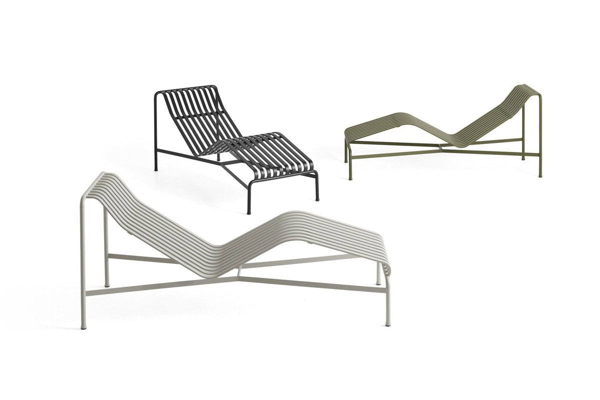 Chaise Longue Palissade - Hay-Gris ciel vue studio 2-The Woods Gallery