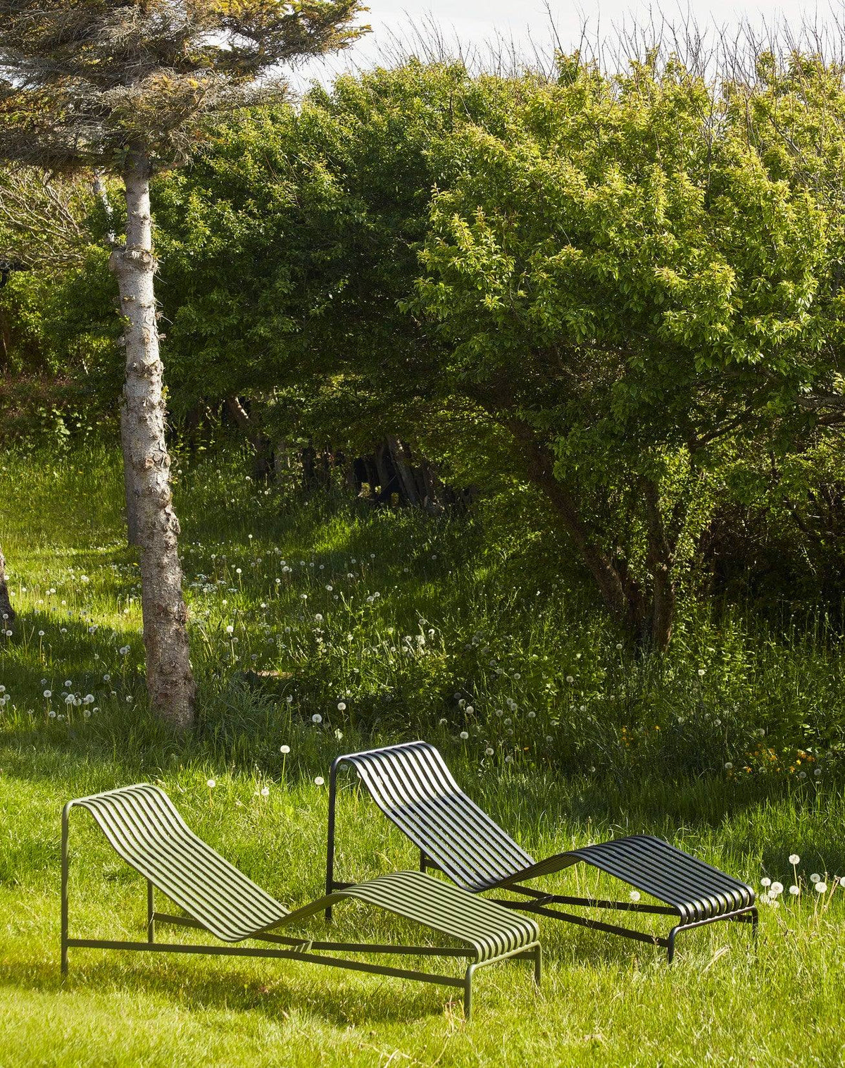 Chaise Longue Palissade - Hay-en situation 4-The Woods Gallery