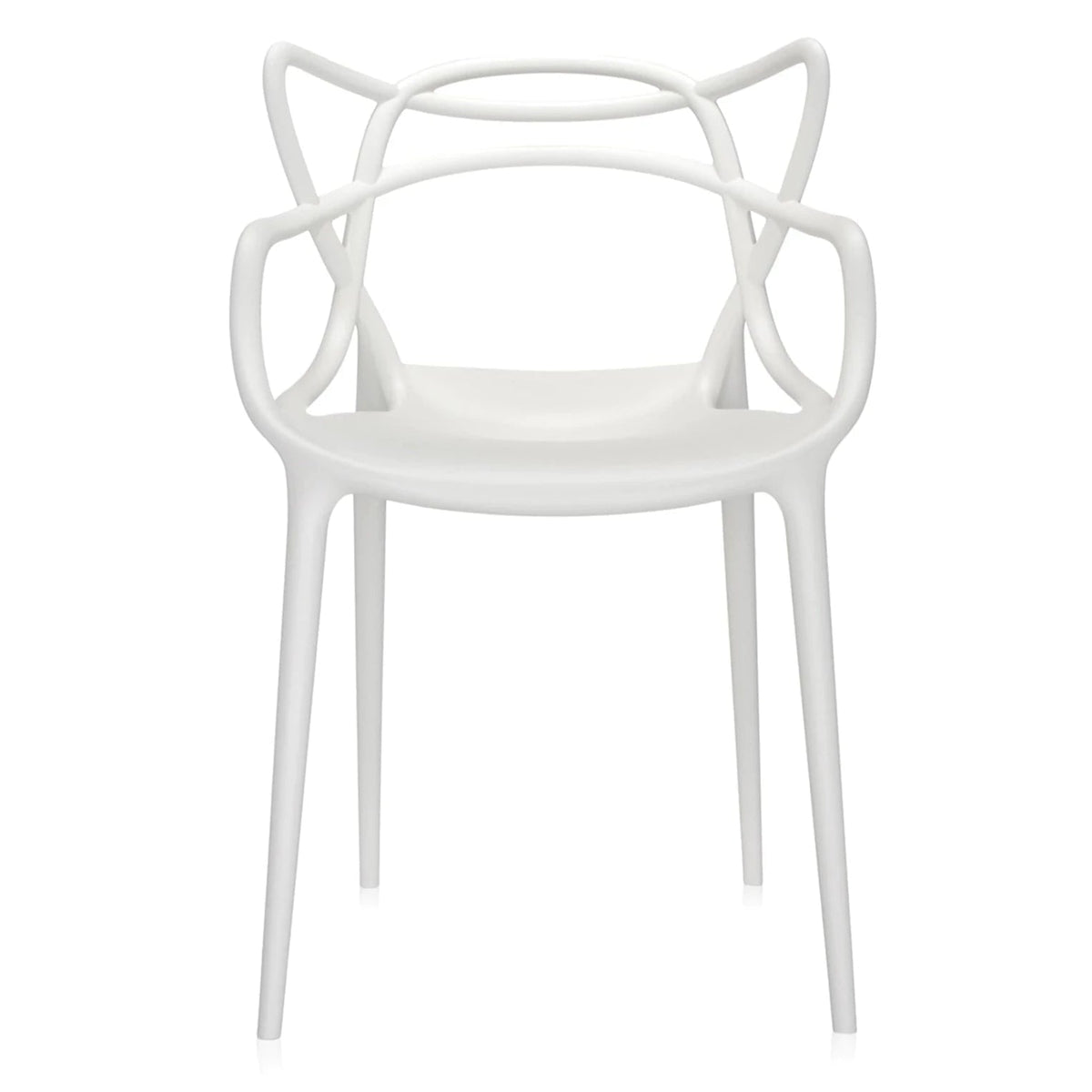 Chaise Masters de Philippe Starck &amp; Eugeni Quitllet - Kartell-Blanc-The Woods Gallery