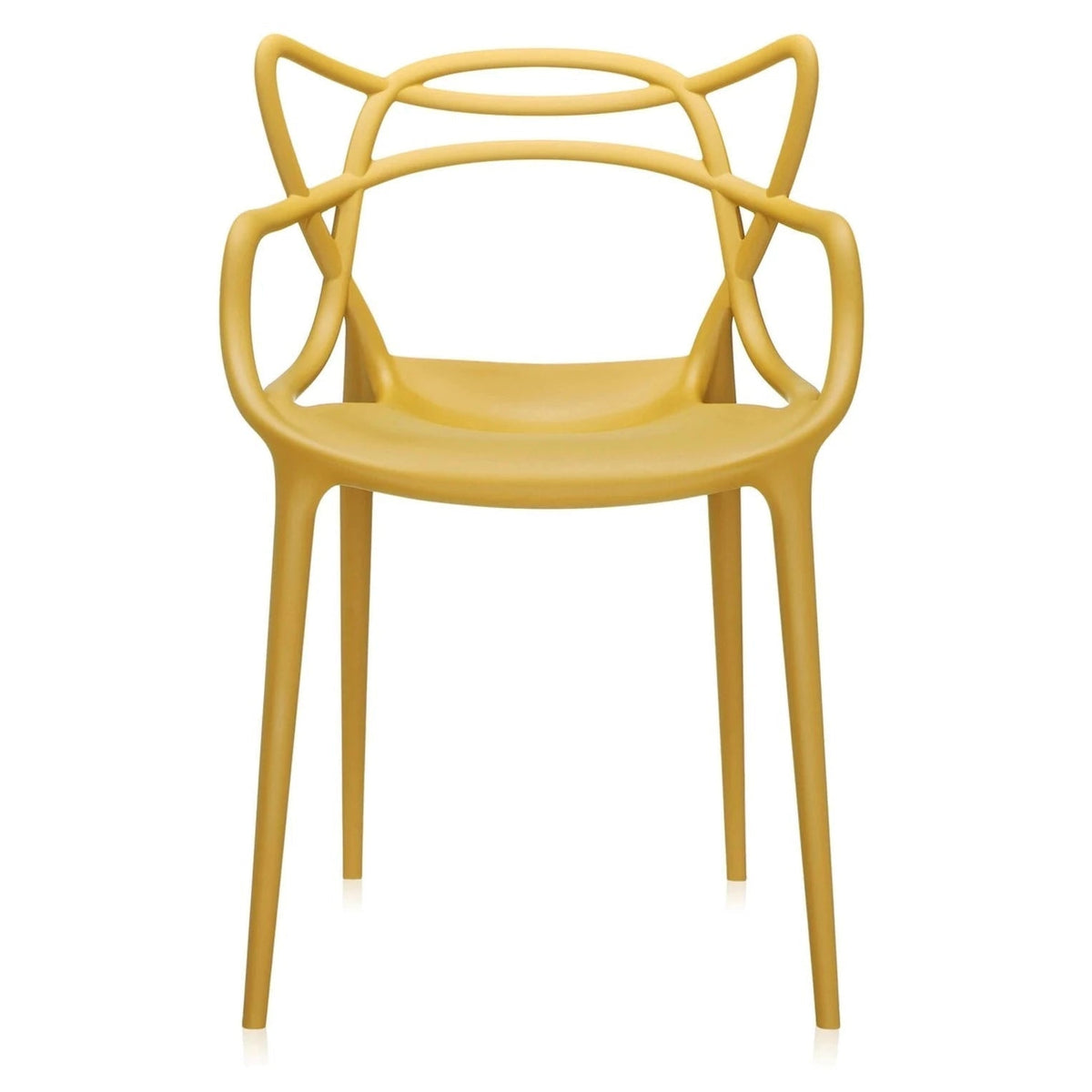 Chaise Masters de Philippe Starck &amp; Eugeni Quitllet - Kartell-Moutarde-The Woods Gallery