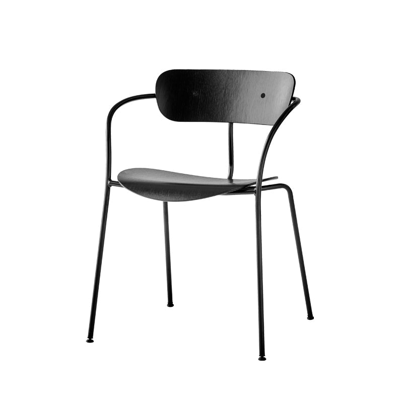 Chaise Pavilion AV2 par Anderssen &amp; Voll - &amp;Tradition-noir-The Woods Gallery
