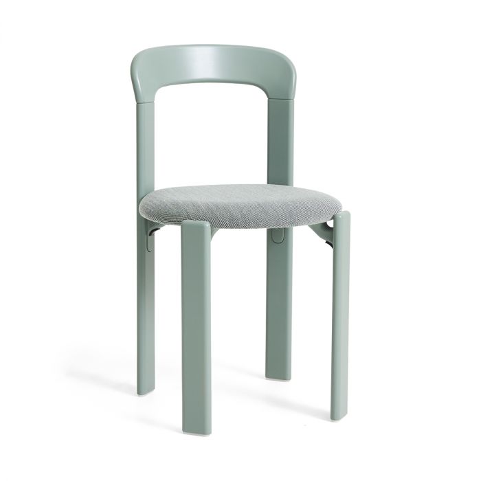 Chaise Rey assise rembourée par Bruno Rey - Hay-Bleu ardoise-The Woods Gallery