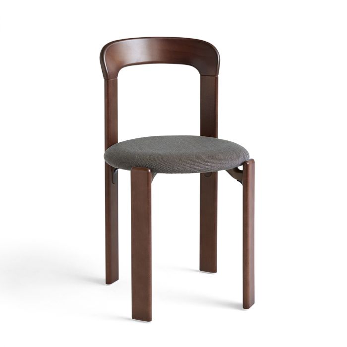 Chaise Rey assise rembourée par Bruno Rey - Hay-Bleu ardoise-The Woods Gallery