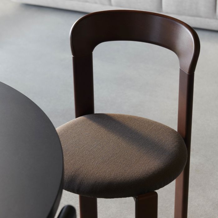 Chaise Rey assise rembourée par Bruno Rey - Hay-Bleu ardoise-The Woods Gallery