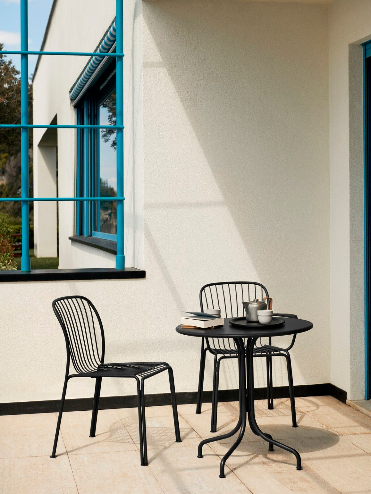 Chaise Thorvald SC94 de Space Copenhagen - &amp;Tradition-Ivoire-The Woods Gallery