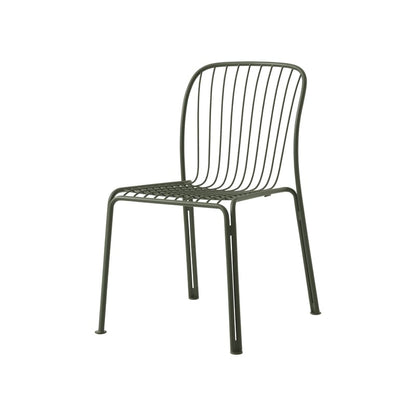 Chaise Thorvald SC94 de Space Copenhagen - &amp;Tradition-Vert-The Woods Gallery