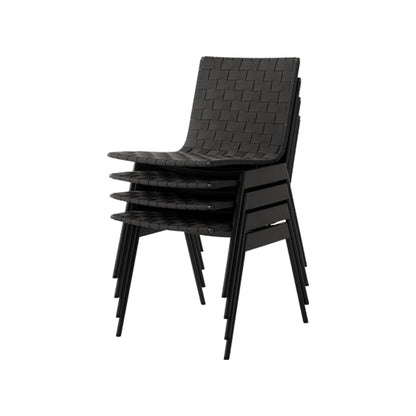 Chaise Ville AV33 par Anderssen &amp; Voll - &amp;Tradition-Noir-The Woods Gallery