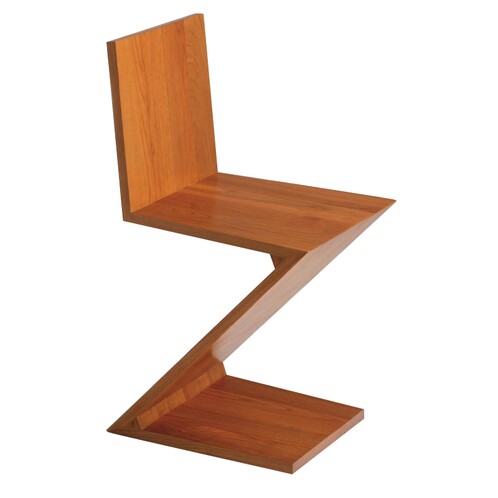 Chaise Zig Zag - Cassina-Merisier Naturel-The Woods Gallery