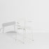 Chaise avec accoudoirs Fromme de Tom Chung - Petite Friture-Blanc-The Woods Gallery