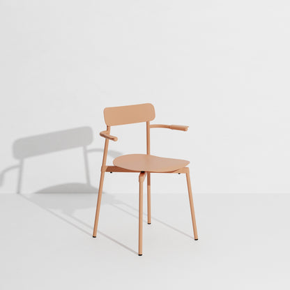 Chaise avec accoudoirs Fromme de Tom Chung - Petite Friture-Blush-The Woods Gallery