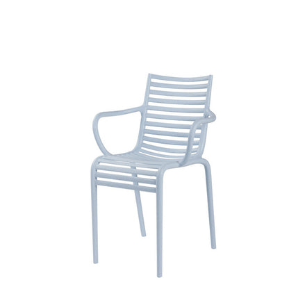 Chaise avec accoudoirs PIP-e de Philippe Starck - Driade-Bleu Ciel-The Woods Gallery