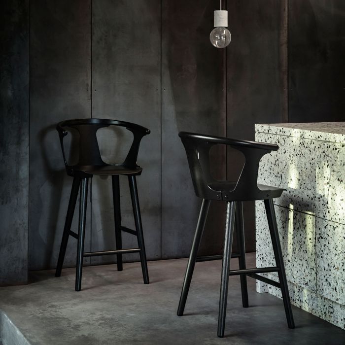 Chaise de bar In Between SKY par Sami Kallio - &amp;Tradition-Chêne blanc huilé-The Woods Gallery