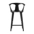 Chaise de bar In Between SKY par Sami Kallio - &Tradition-Chêne teinté noir-The Woods Gallery