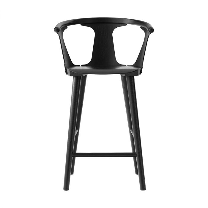 Chaise de bar SK7 de Sami Kallio - &amp;Tradition-Chêne Noir-The Woods Gallery