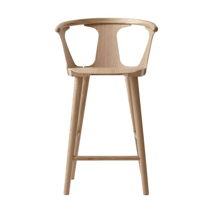 Chaise de bar SK7 de Sami Kallio - &amp;Tradition-Chêne blanc huilé-The Woods Gallery