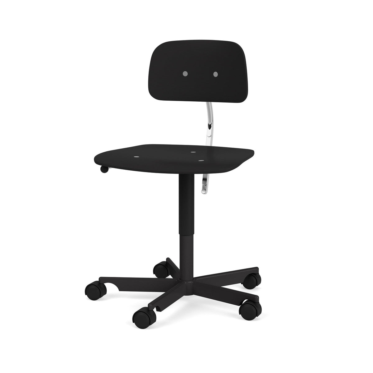 Chaise de bureau Kevi 2533 - Montana Furniture-Black / Black-The Woods Gallery