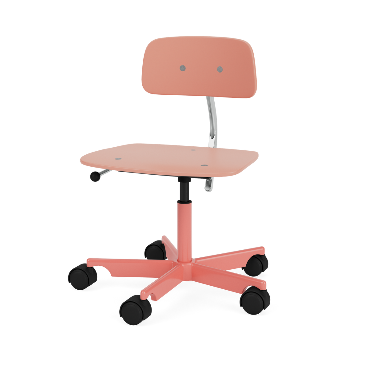 Chaise de bureau pour enfant Kevi 2533J - Montana Furniture-Rhubarb-The Woods Gallery
