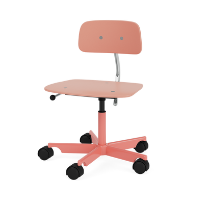 Chaise de bureau pour enfant Kevi 2533J - Montana Furniture-Rhubarb-The Woods Gallery